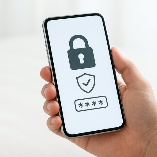 ACE444 security features on phone